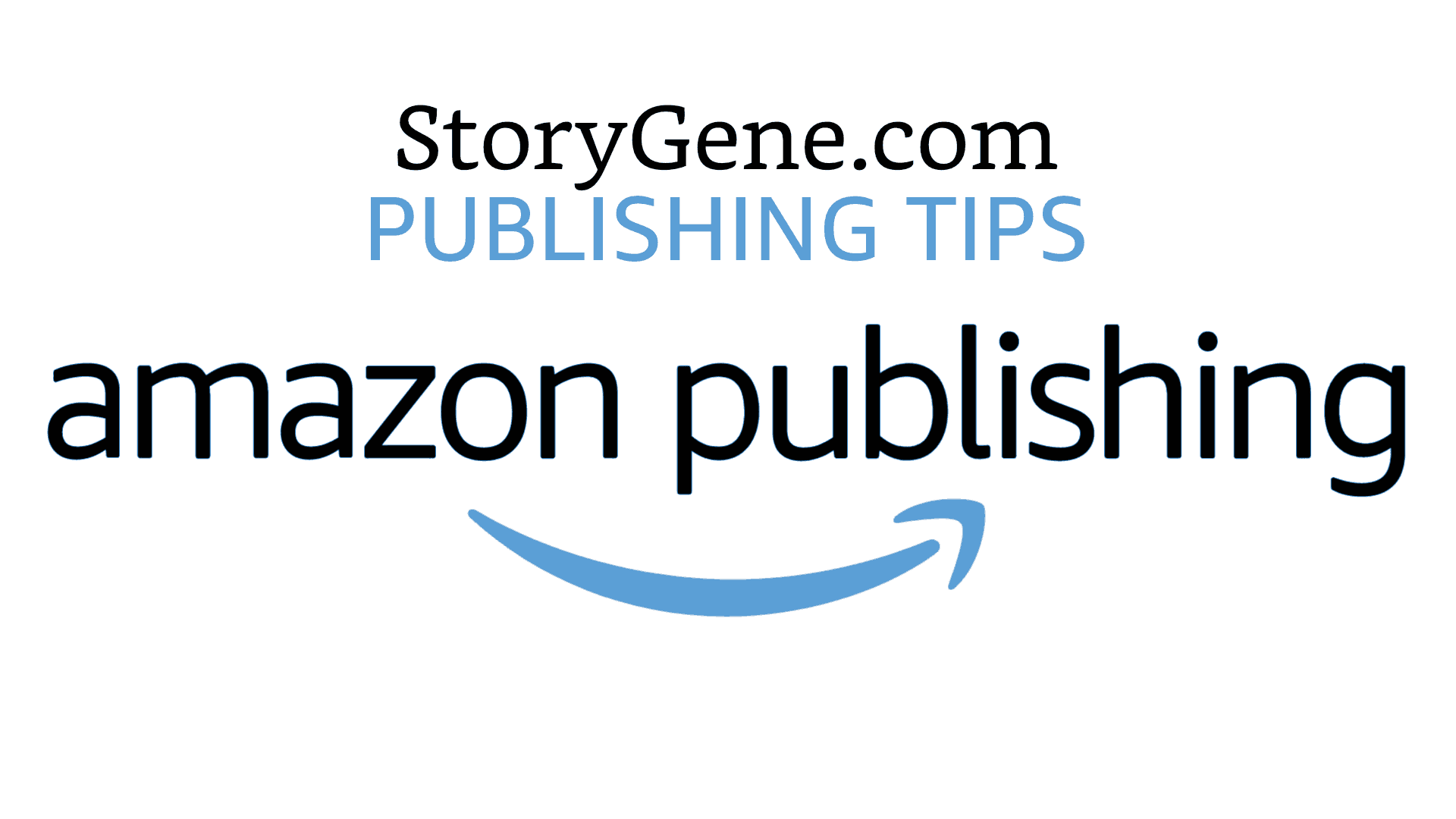 StoryGene.com Amazon publishing tips image